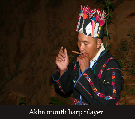 Black Lisu New Year dance